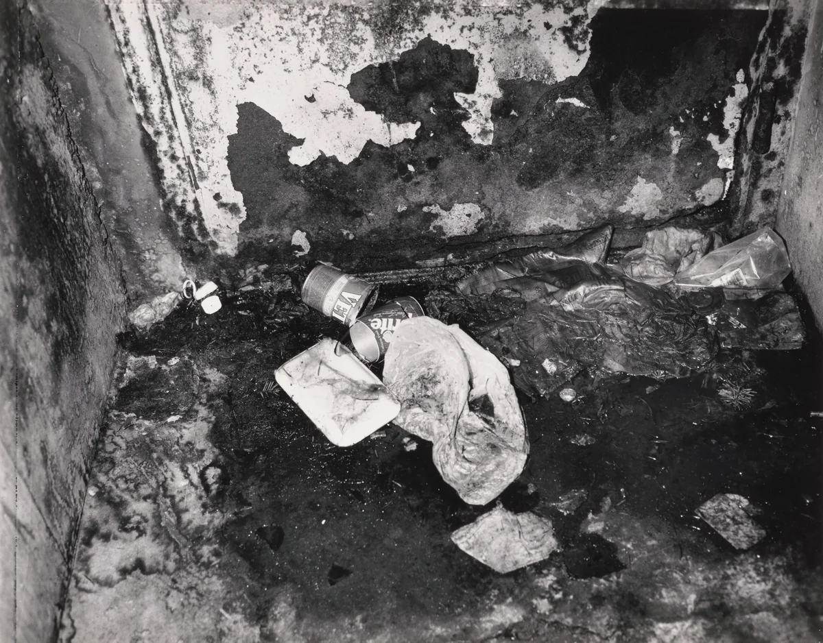 Toilet by Jim Goldberg, photograph, 1991