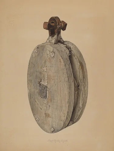 Halyard Block by Lloyd Charles Lemcke, index of american design, 1939