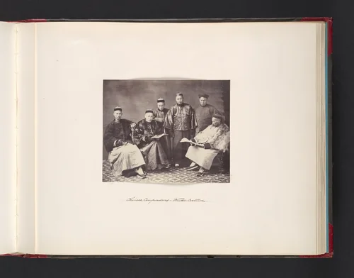 Chinese Compradores, Winter Costume by John Thomson, photograph, 1865