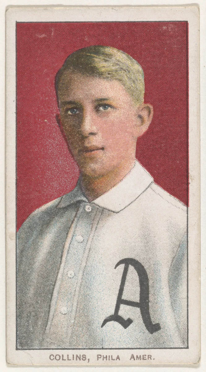 Collins, Philadelphia, American League, from the White Border series (T206) for the American Tobacco Company by American Tobacco Company, print, 1909-1911