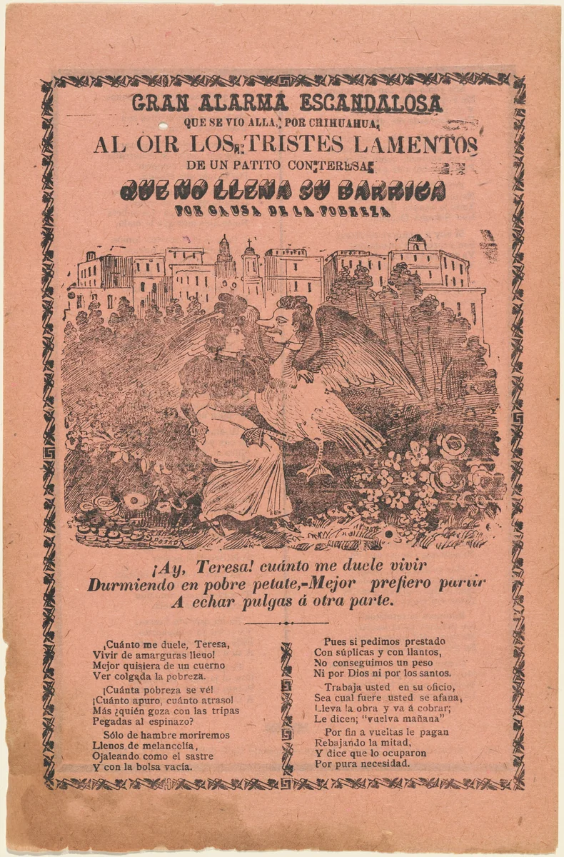 Gran Alarma Escandalosa by José Guadalupe Posada, print, 1904