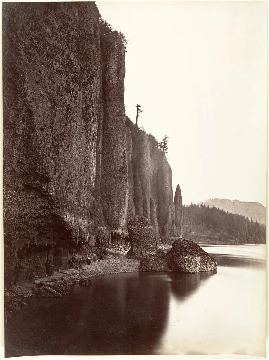 Cape Horn, Columbia River, Oregon by Carleton E. Watkins, photograph, 1867