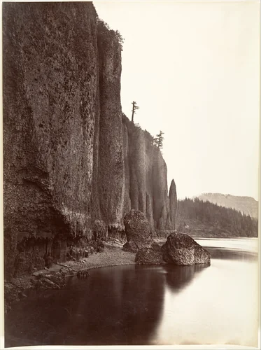 Cape Horn, Columbia River, Oregon by Carleton E. Watkins, photograph, 1867