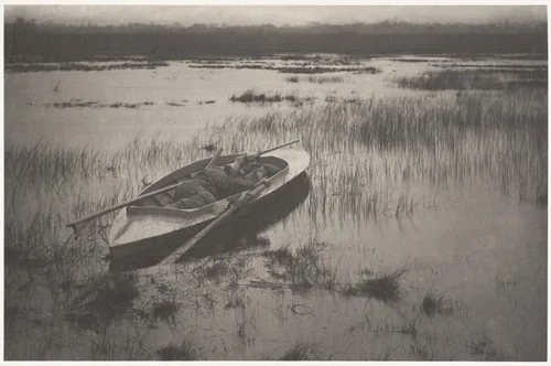 Gunner Working Up To Fowl by Peter Henry Emerson, photograph, 1886