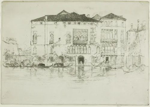 The Palaces by James McNeill Whistler, print, 1879-1880