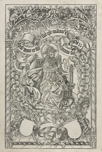 The Emblem by Michael Wolgemut, print, 1493