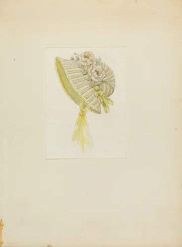 Bonnet by Jessie M Benge, index of american design, 1936