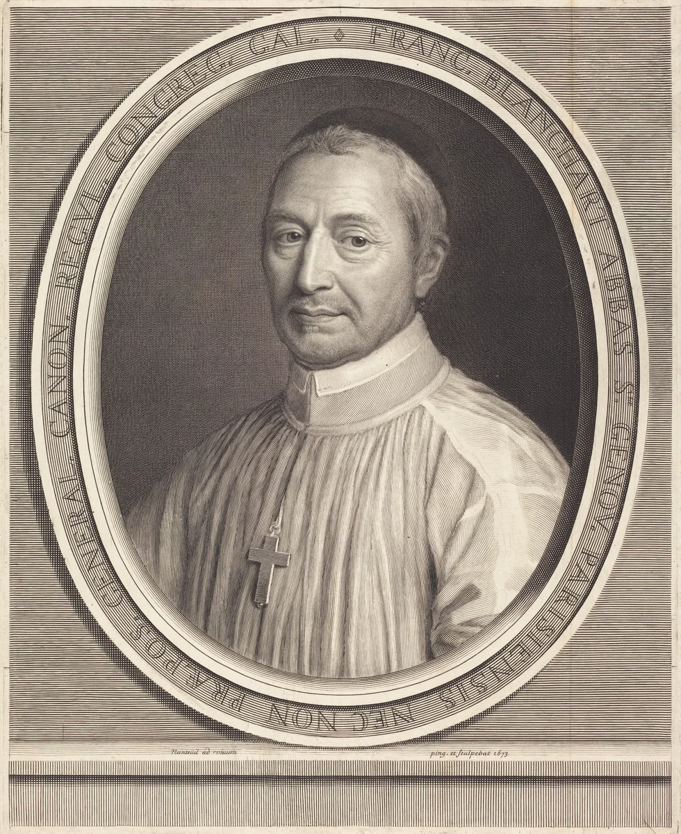 Francoise Blanchart by Robert Nanteuil, print, 1673