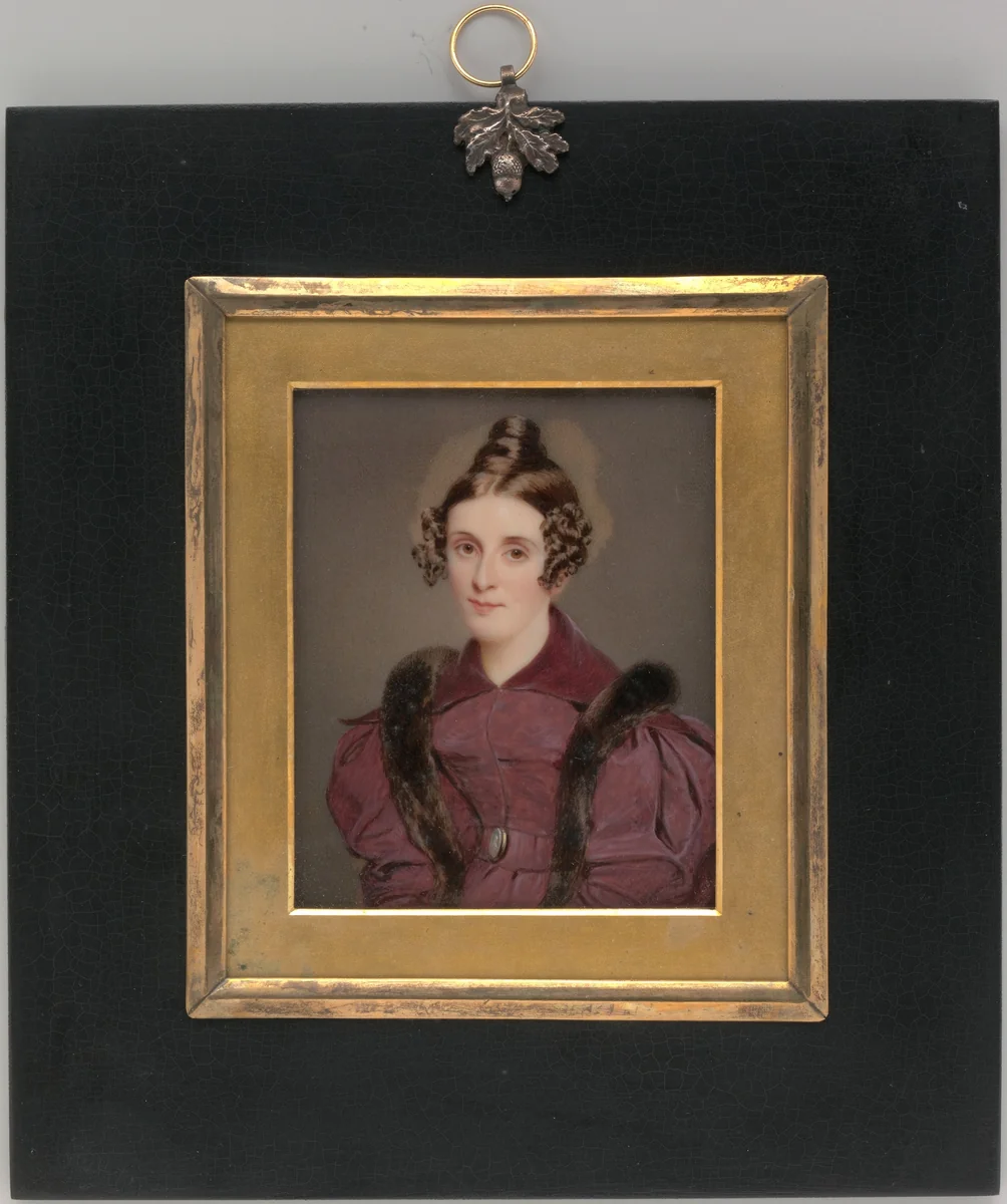 Portrait of a Lady by Thomas Seir Cummings, artwork, 1837-1842
