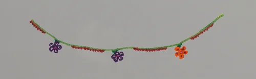 Edging by Eastern Mediterranean, probably Cyprus, textile, 1875-1900