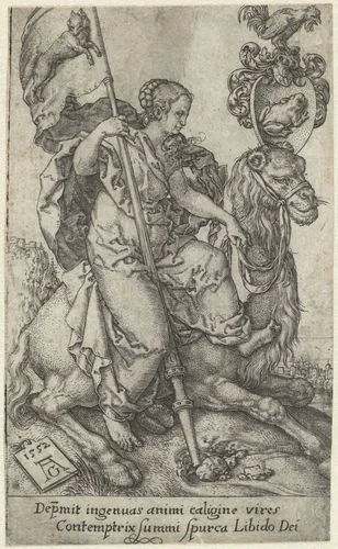 Lust by Unknown, print, 1552