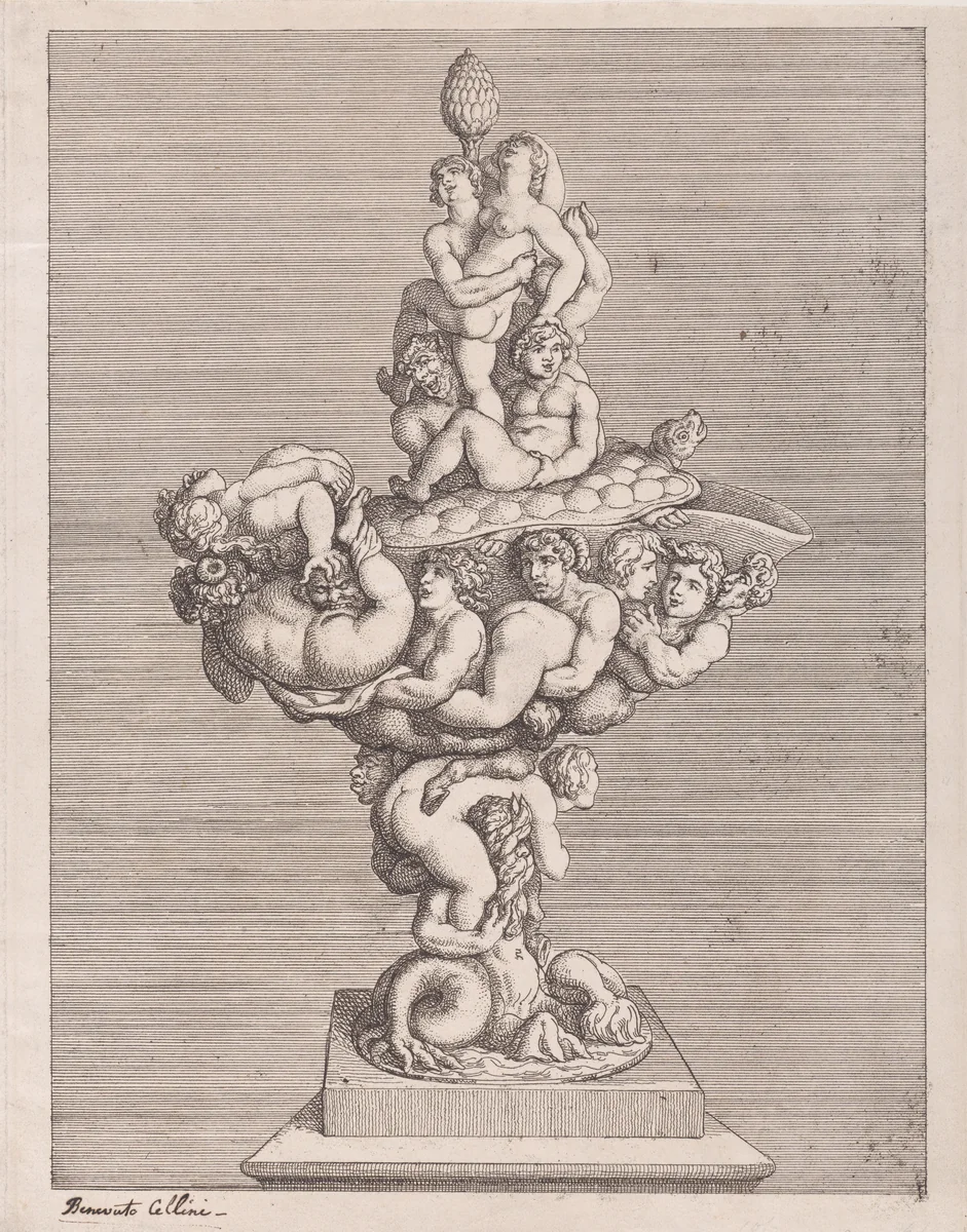 The Sledmere Loving Cup by Thomas Rowlandson, print, 1808