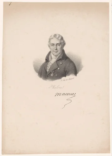 Portret van Pierre-Victor Malouet by anonymous, print, 1818-1842