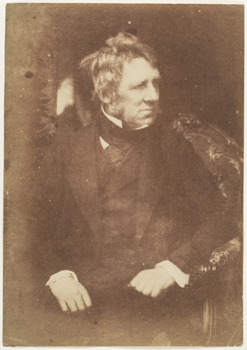 [Man] by Hill and Adamson, photograph, 1843-1847