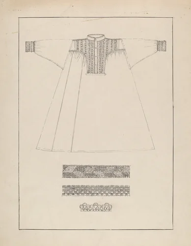 Nightgown by Evelyn Bailey, index of american design, 1936