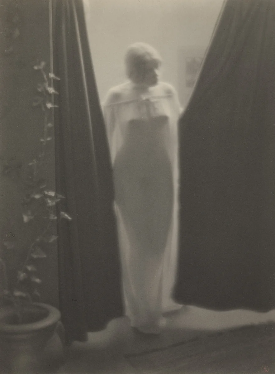 Figure Study by Clarence H. White, photograph, 1910