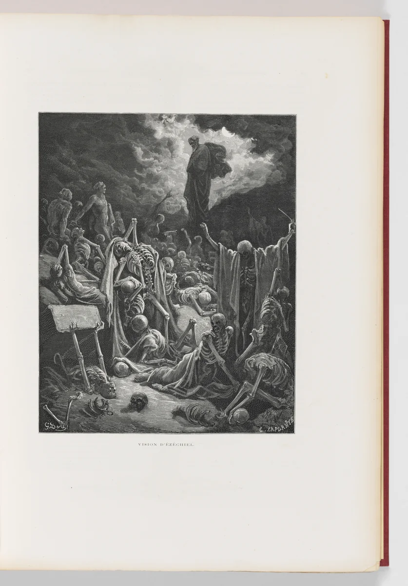 La Sainte Bible (vol. 1 and 2) by Gustave Doré, book, 1866