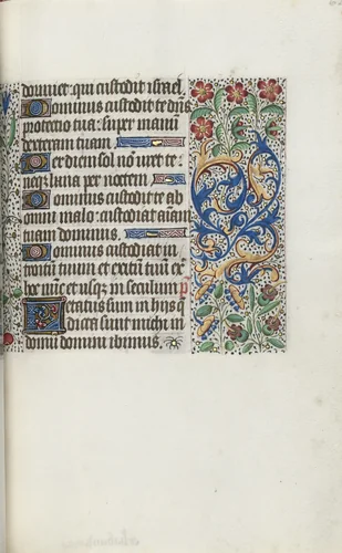 Book of Hours (Use of Rouen): fol. 62r by Master of the Geneva Latini, book, 1465-1475
