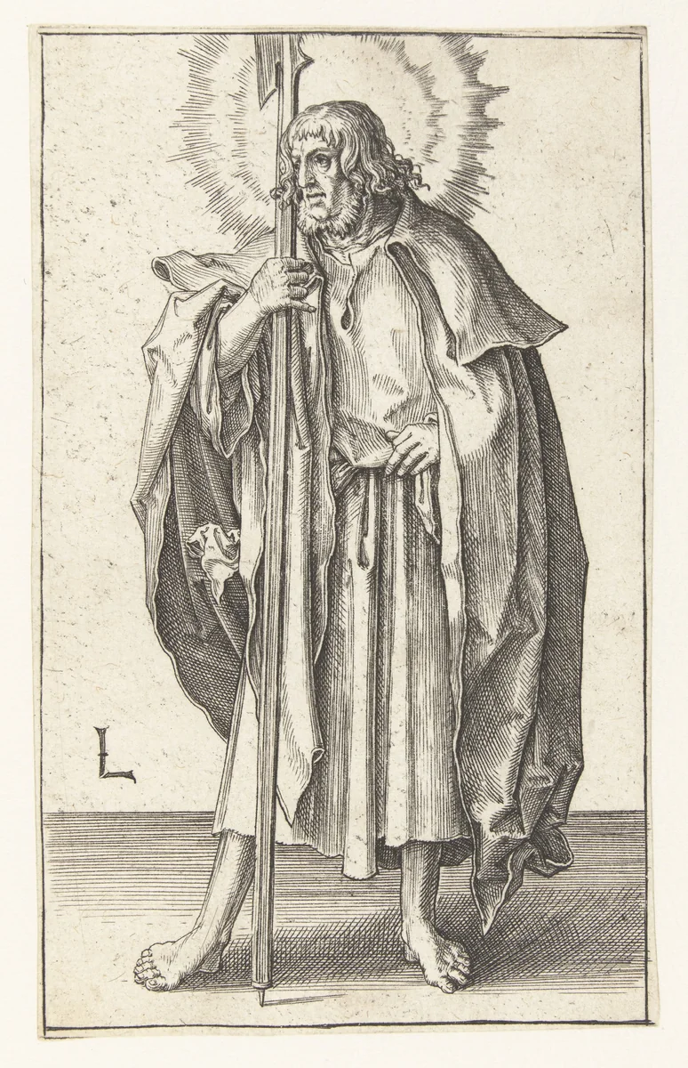 De apostel Mattheüs by Unknown, print, 1508-1512