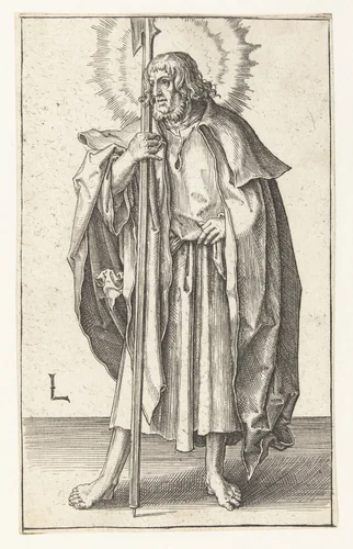 De apostel Mattheüs by Unknown, print, 1508-1512