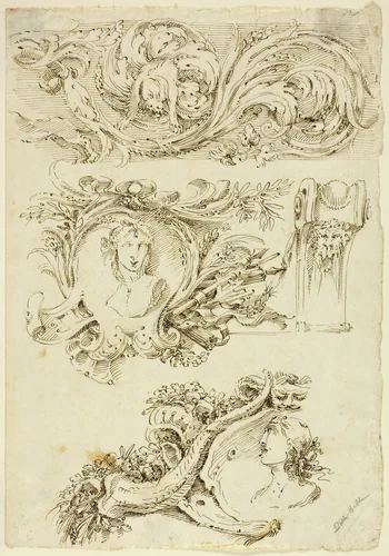 Street in Bologna by John Ruskin, drawing, 1845