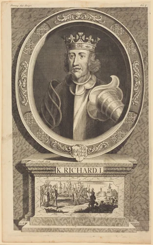 King Richard I by James Smith, print, 1733