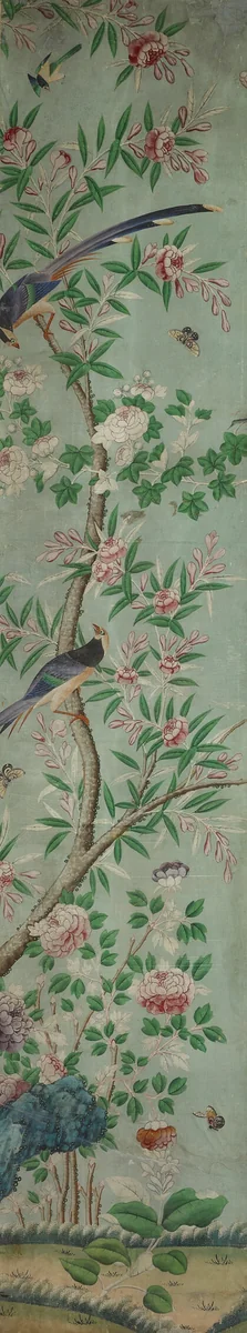 Wall Panel: Birds and Flowers by France, other, 1800-1825