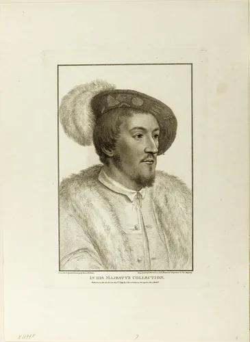 Portrait of a Young Man by Francesco Bartolozzi, print, 1799