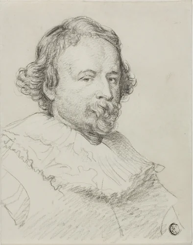 Jan Mildert by Anthony van Dyck, drawing, 1740-1860