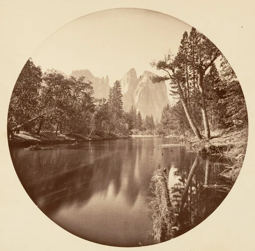 [Yosemite National Park, California] by Carleton E. Watkins, photograph, 1876-1880