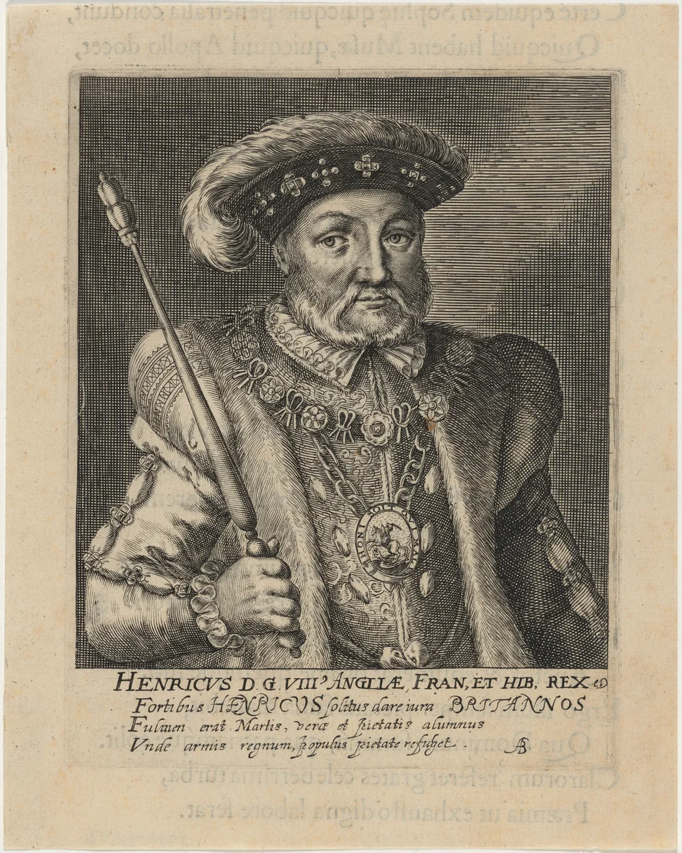 Henry VIII by Magdalena van de Passe
Willem de Passe, print, 1620