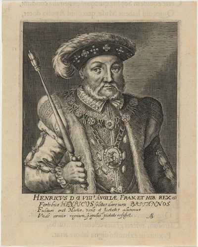 Henry VIII by Magdalena van de Passe
Willem de Passe, print, 1620