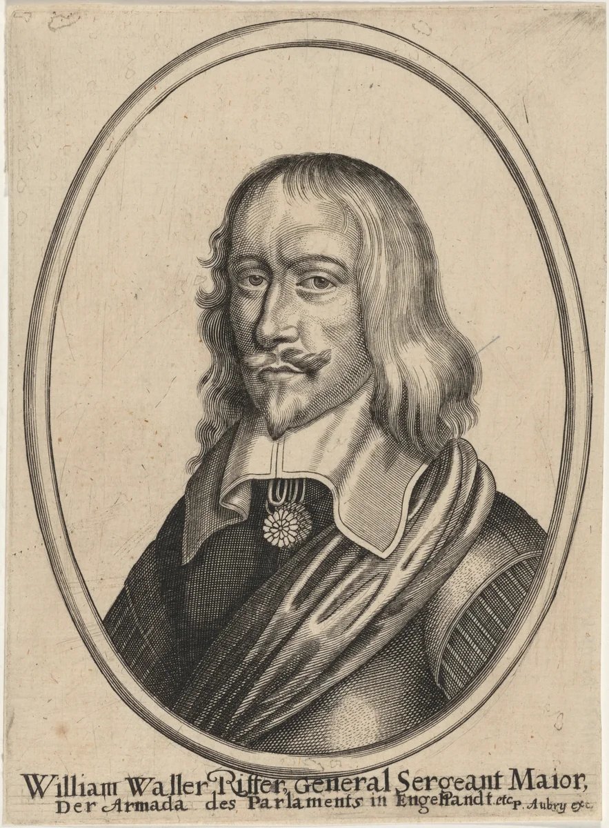 Sir William Waller, Parliamentary General by Unknown 19th Century, print, 1800-1899