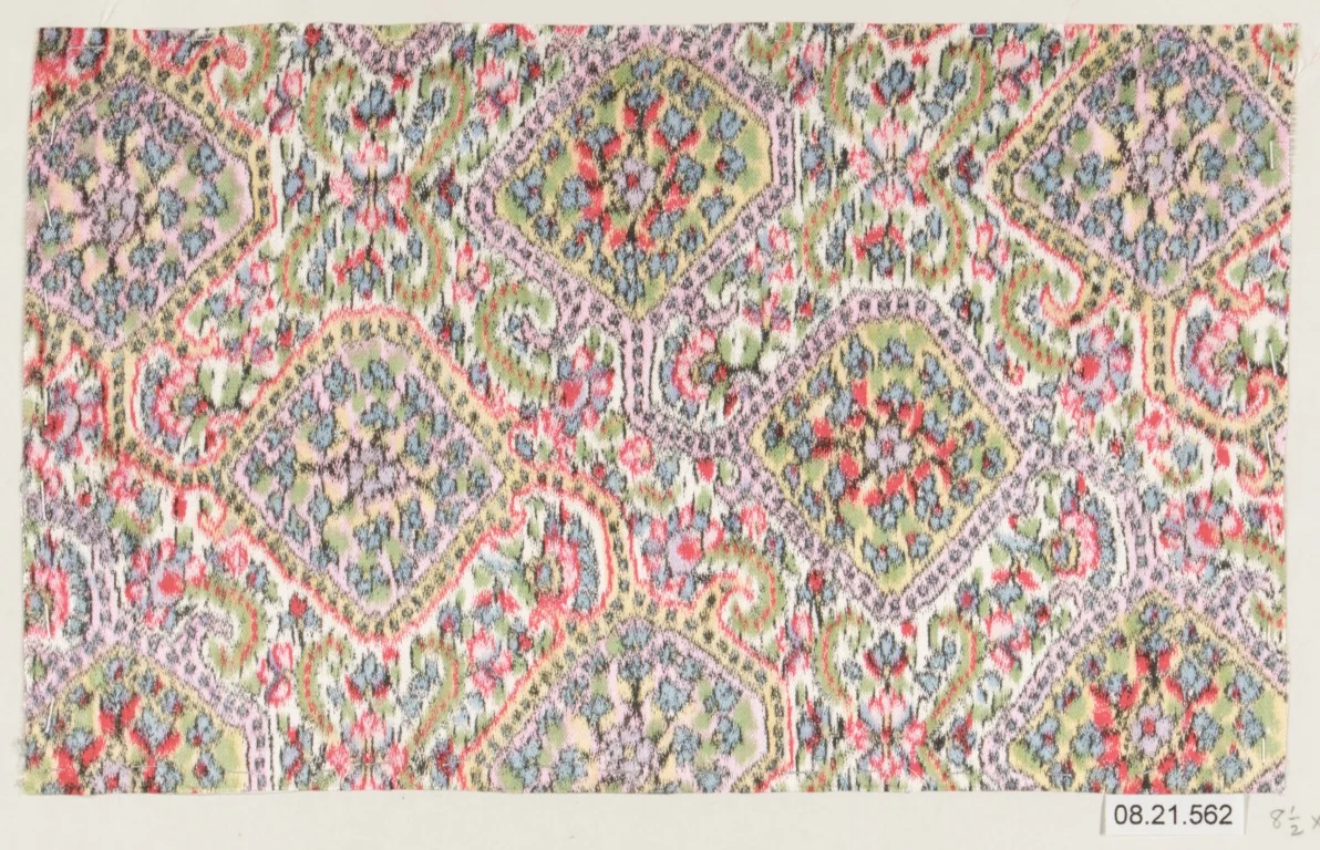 Textile sample by Unknown Designer, textile, 1900