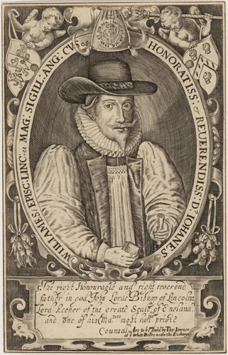 John Williams, Archbishop of York, Lord Keeper by Unknown 19th Century, print, 1800-1899