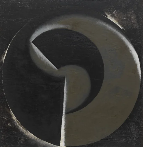 Non-Objective Painting no. 80 (Black on Black) by Aleksandr Rodchenko, painting, 1918