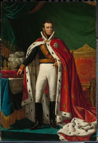 Portrait of William I, King of the Netherlands by Joseph Paelinck, painting, 1819