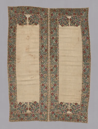 Bolster Cover by Greece, Epirus Province, Ioannina, textile, 1701-1800