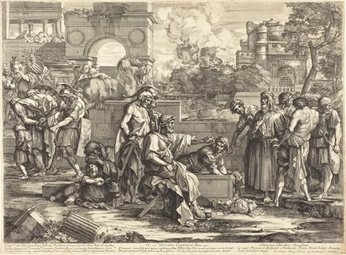 Liberare Captivos by Sébastien Bourdon, print, 1665-1670