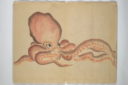 A Picture Book of Practice Sketches (Keiko ehon) 稽古絵本 by Rinsai Ōkubo (林斎大久保), book, 1870