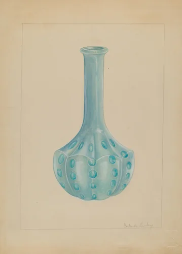 Bottle by Gertrude Lemberg, index of american design, 1935-1942