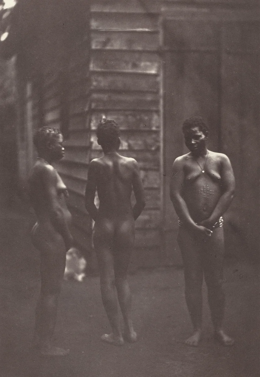 Trois Femmes Malgaches (Plate 30) by Désiré Charnay, photograph, 1863