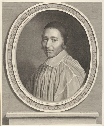 Hippolyte Féret by Robert Nanteuil, print, 1669