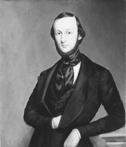 Charles Henry Augustus Carter by Nicholas Biddle Kittell, artwork, 1842-1845