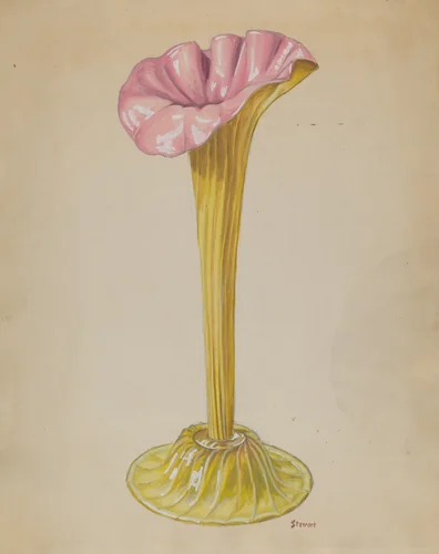 Vase by Robert Stewart, index of american design, 1936
