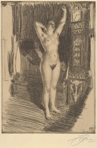 Early by Anders Zorn, print, 1914