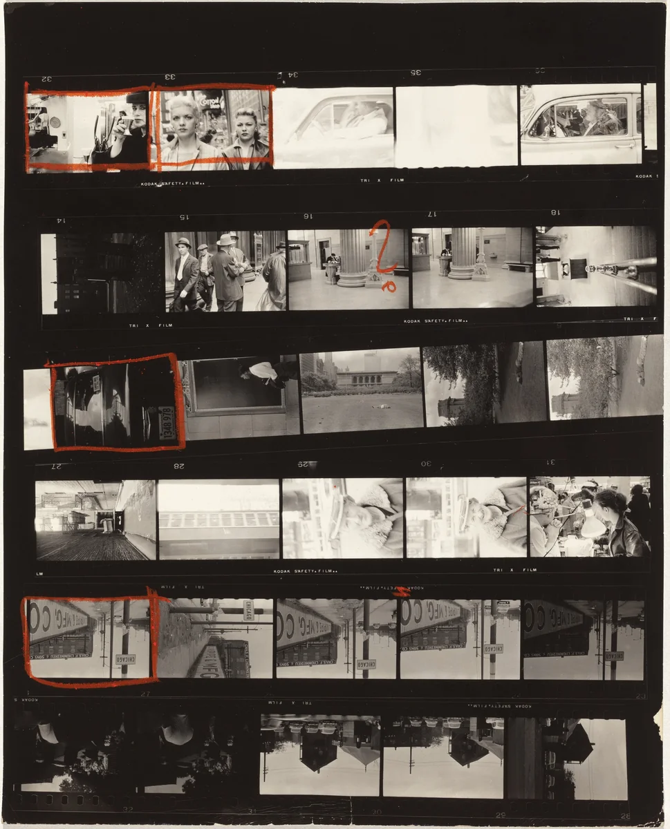 Guggenheim 739/Americans 79--Chicago by Robert Frank, photograph, 1956