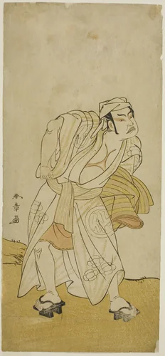 The Actor Nakamura Sukegoro II in an Unidentified Role by Katsukawa Shunsho (勝川 春章), print, 1774-1784