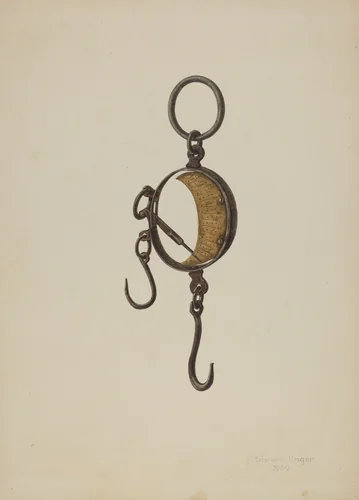 Scale by Edward Unger, index of american design, 1939