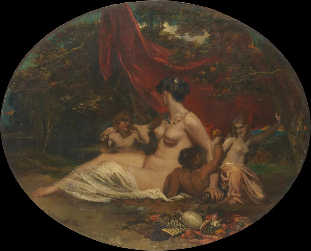 Allegory by William Etty, painting, 1807-1849